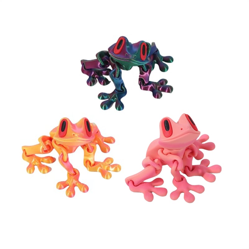 (🎄Early Christmas Sale - 49% OFF) 🐸3D Printed Magnet Frog Fidget Toy