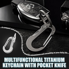 (🌲Early Christmas Sale- 49% OFF) Multifunctional Titanium Alloy Keychain