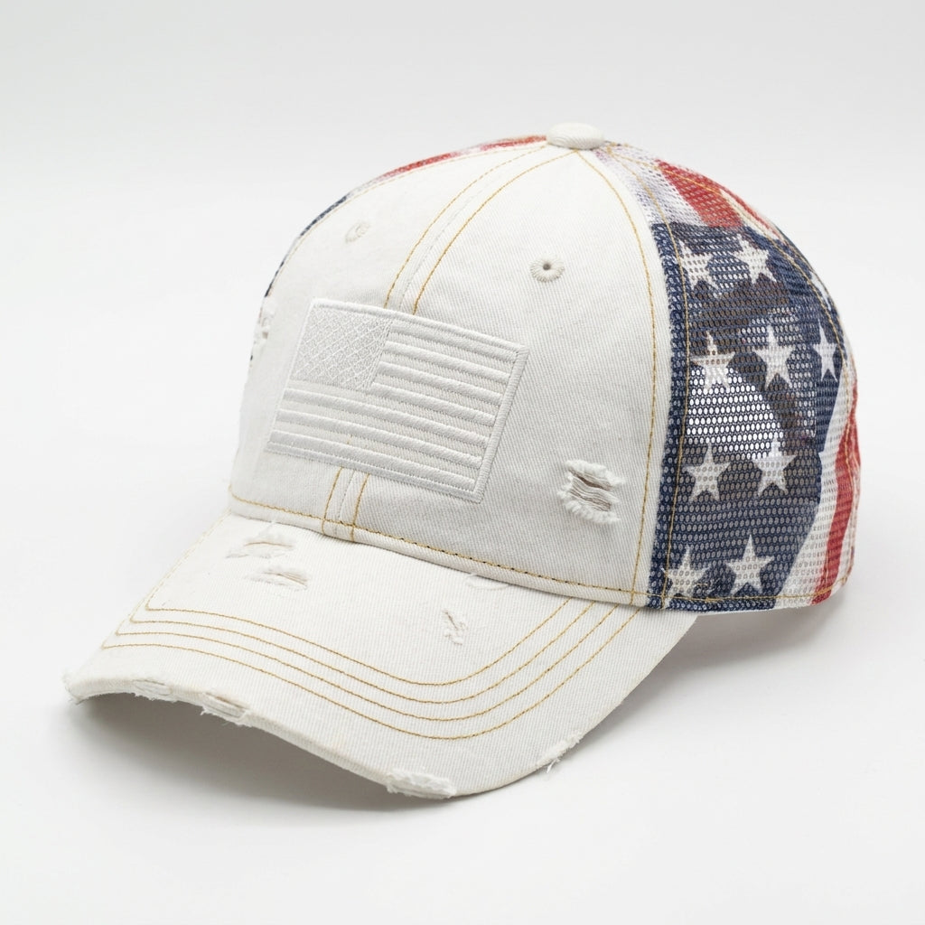 American Flag Ponytail Embroidered Hat, 🔥Buy 2 FREE SHIPPING