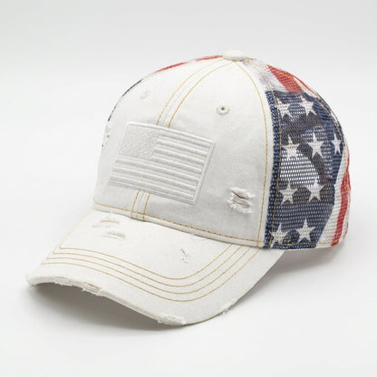 American Flag Ponytail Embroidered Hat, 🔥Buy 2 FREE SHIPPING