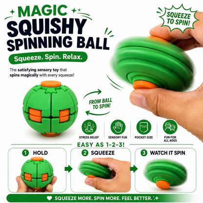 🔥Hot Sale 49% OFF🔥Stress Relief Fidget Spinning Ball