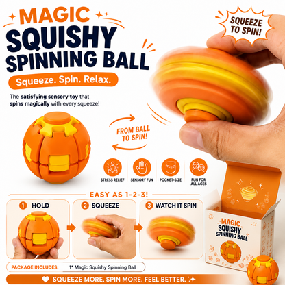 🔥Hot Sale 49% OFF🔥Stress Relief Fidget Spinning Ball