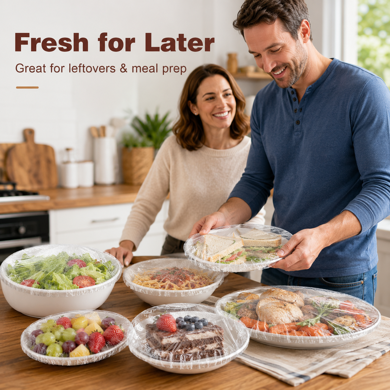🔥Disposable Stretch Food Covers for Bowls & Plates