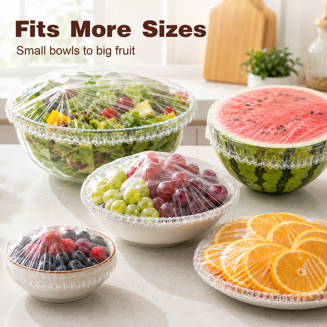 🔥Disposable Stretch Food Covers for Bowls & Plates
