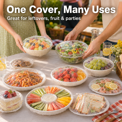 🔥Disposable Stretch Food Covers for Bowls & Plates