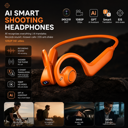 2026 New AI Smart Vision & Translation Earbuds