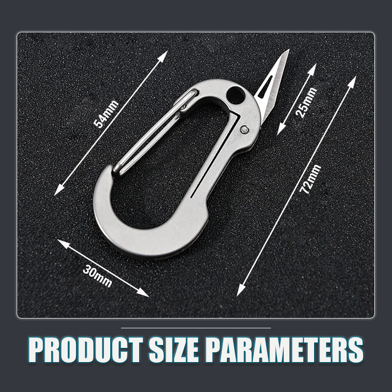 (🌲Early Christmas Sale- 49% OFF) Multifunctional Titanium Alloy Keychain