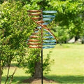 Metal Twisting Helix Wind Spinner